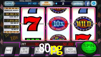 Descubra o Mundo do Cassino Online com 80pg